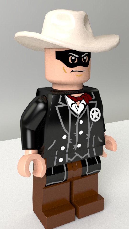 Lone Ranger LEGO Minifig preview image 1